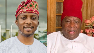 Tokunbo Wahab and Senator Umeh