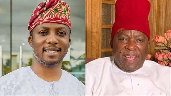 Tokunbo Wahab and Senator Umeh