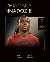 Chiamaka Nnadozie nominated for 2025 Yachine Women's Trophy