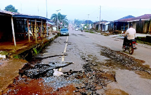 The road at Mukoro