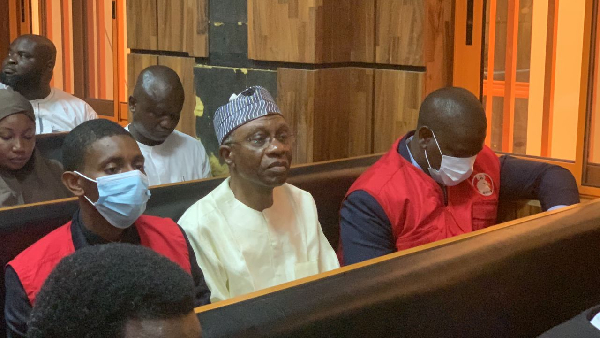Godwin Emefiele, former Governor of the Central Bank of Nigeria in court