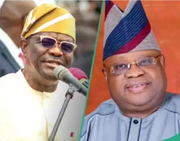 The PDP sends warning to Governor Ademola Adeleke of Osun and FCT Minister Nyesom Wike and others