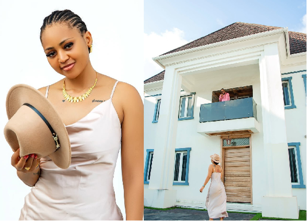 Regina Daniels' new home