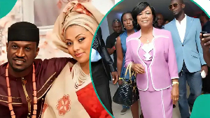 Mr P, Lola Okoye and PSquare's mother