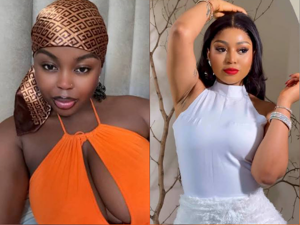 Saida Boj and Regina Daniels