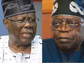 Bode George has accused Bola Tinubu of stealing the state's funds