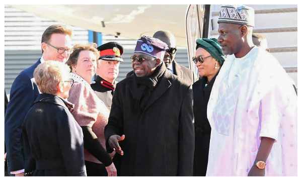 President Bola Ahmed Tinubu in the UK