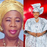 Fathia Balogun and mother