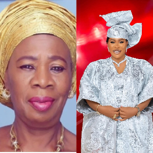 Fathia Balogun and mother