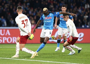 Osimhen scored a spectacular against Roma last Sunday