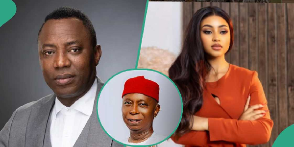 Sowore, Ned Nwoko and Regina Daniels