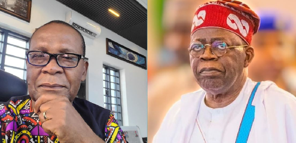 President Bola Ahmed Tinubu and Joe Igbokwe