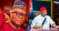 Godswill Akpabio and Hope Uzodimma