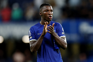 Chelsea midfielder Moise Caicedo