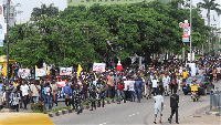 File photo of protestors