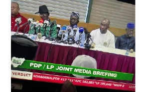 PDP/LP Joint Media briefing