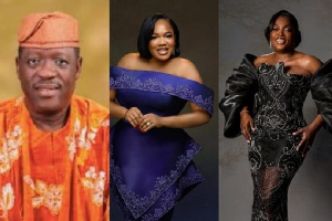 Taiwo Hassan, Toyin Abraham and Funke Akindele