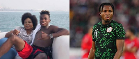 Smauel Chukwueze and mother