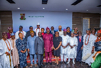 The panel with Governor Seyi Makinde of Oyo
