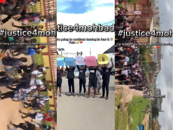 Student protest justice for Mohbad