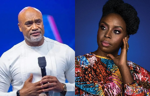 Pastor Paul Adefarsin and Chimamanda