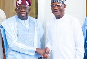 Bola Tinubu and Nyesom Wike