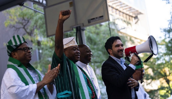 New York City Mayor Zohran Mamdani at Nigeria's 66th Independence Day anniversary