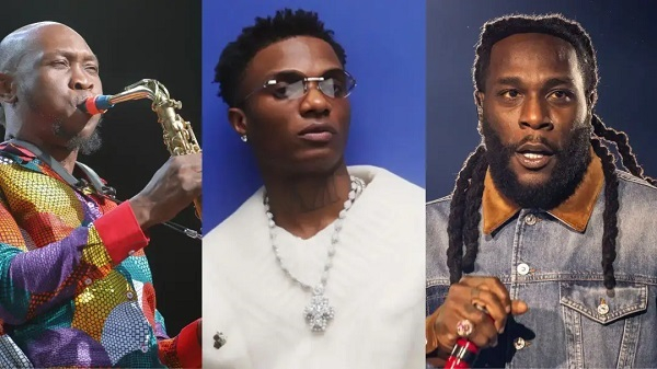 Seun Kuti, Wizkid and Burna Boy