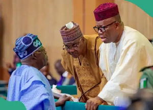 President Bola Tinubu and Senate President Godswill Akpabio President Bola Tinubu and Senate President Godswill Akpabio