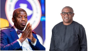 Pastor E.A Adeboye and Peter Obi