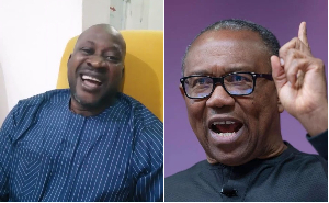Laide Olabanji and Peter Obi Laide Olabanji and Peter Obi