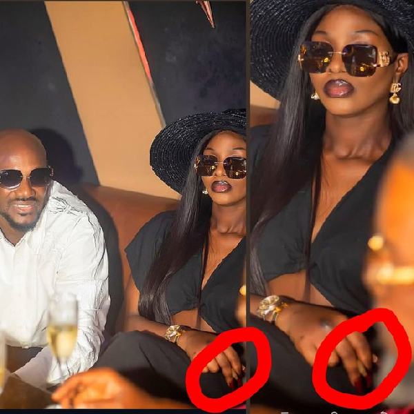 2Baba and his wife, Natasha Osawaru