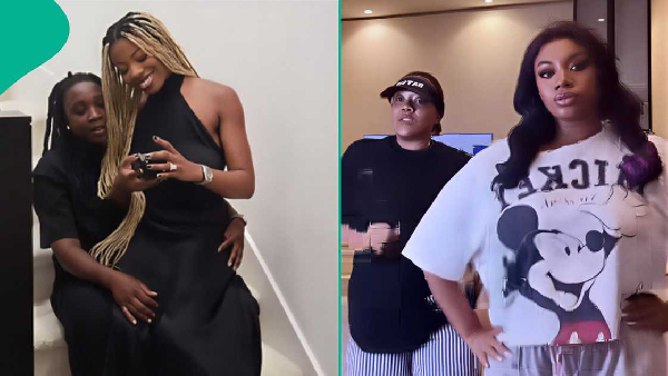 Angel and her partner, Tumininu