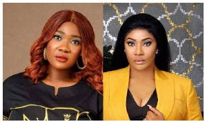 Mercy Johnson and Angela Okorie