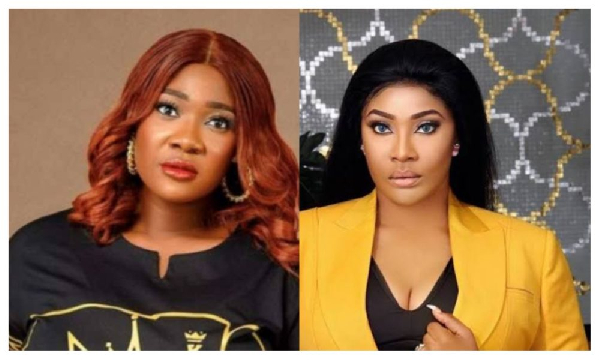 Mercy Johnson and Angela Okorie