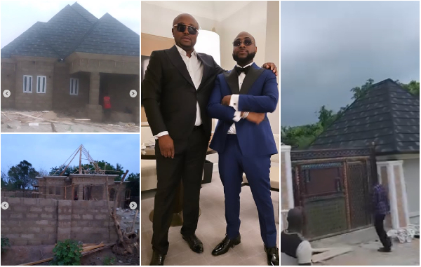 Isreal DMW shows off his housing project in Edo State as he expresses gratitude to Davido and Chioma