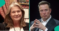 Charlene de Carvalho and Elon Musk