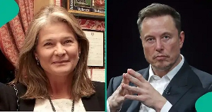 Charlene de Carvalho and Elon Musk