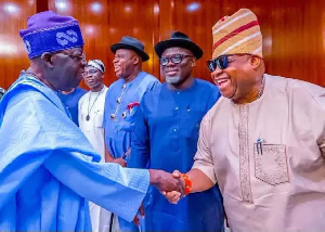 President Bola Tinubu and Governor Ademola Adeleke