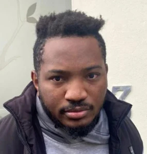 Nigerian national, James Junior Aliyu    Photo credit: ICE