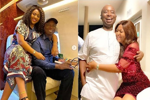 Senator Ned Nwoko and his enstranged wife, Regina Daniels