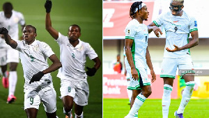 Victor Osimhen and Samuel Chukwueze