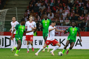 Nigeria played a 2-2 draw with Poland