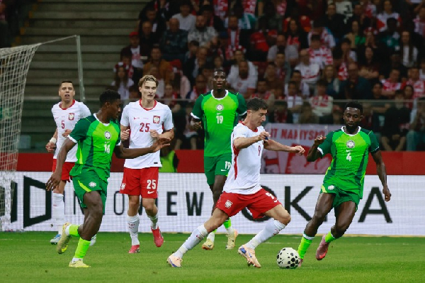 Nigeria played a 2-2 draw with Poland