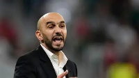 Morocco head coach Walid Regragui