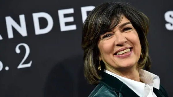 TV show host, Christiane Amanpour