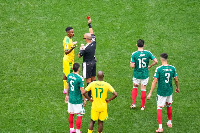 Mexico defeated South Africa by two goals