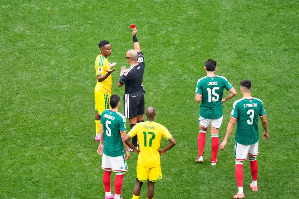 Mexico defeated South Africa by two goals