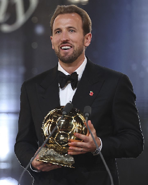 Harry Kane wins 2026 Ballon d'Or
