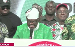FCT Minister, Nyesom Wike at the PDP Convention on Sunday, March 29